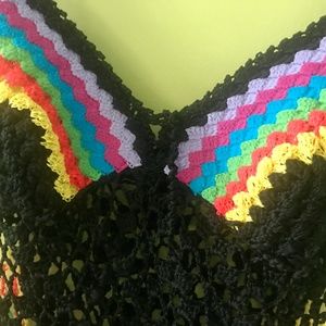 Boho Crochet Dress/Beach Cover